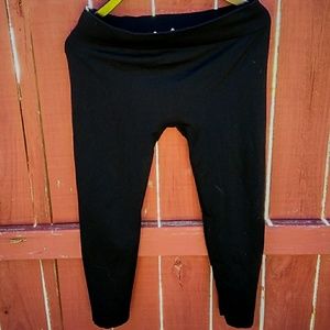 Black Faded Glory Leggings Size 2X